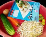 Foto langkah ke 2 dari resep Vietnamese Spring Rolls (Lumpia Vietnam/Salad Gulung Vietnam).