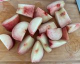 Foto del paso 2 de la receta: Ensalada caprese de paraguayo🍑