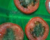 A picture of step 2 of Tomato Mint Salad.