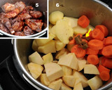 Foto del paso 3 de la receta: Cordero con Nabicol, Patatas y Zanahorias