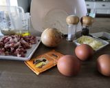 Une image de l'étape 1 de Muffins salés lardons oignons emmenthal.