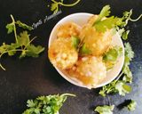 A picture of step 12 of Crispy sabudana vada.