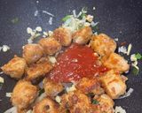 A picture of step 6 of Sweet and Sour Chicken Breast.