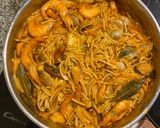 Foto del paso 8 de la receta: Fideos con marisco 🦐