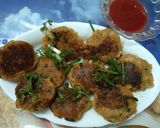 A picture of step 6 of Left Over Semolina Upma Cutlet.