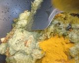 A picture of step 10 of Instant Moong daal Badi sabji/ split green moong daal Badi sabji 😋.