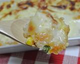 A picture of step 7 of Easy Rice Casserole Using Mochi Cakes.