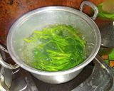 Foto langkah ke 2 dari resep Pelecing kangkung khas Lombok.