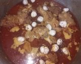 A picture of step 4 of Chicken korma.