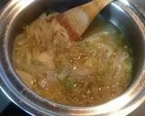 A picture of step 5 of Heart-warming Chinese Cabbage and Potato Potage.