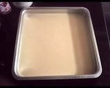 A picture of step 3 of Simple Basbousa "Semolina cake".
