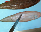 A picture of step 2 of How to Remove the Skin and Scales from Sole.