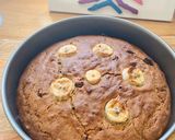 A picture of step 3 of Healthy banana cake.