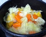 A picture of step 1 of Vegetarian Soup.