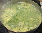 A picture of step 7 of Spinatknödel with Parmesan (Spinach Dumpling).
