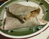 A picture of step 9 of Chicken and Rice Burrito.