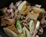 A picture of step 5 of Pork and Atsu-age Stir-Fry in Oyster Sauce.