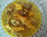 Foto langkah ke 5 dari resep Kare hati ampela ayam plus tahu.