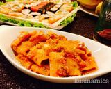 A picture of step 6 of Pasta Rigatoni.