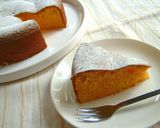 A picture of step 9 of Castella-style Carrot Cake.