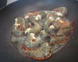 A picture of step 5 of Easy Lemon-Oil Grilled Shrimp - Great for BBQ.