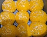 Foto langkah ke 6 dari resep Roti Sobek Labu Kuning Eggless Air Fryer.