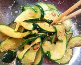 A picture of step 4 of Easy Zucchini Namul.