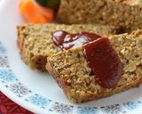 A picture of step 9 of Nut Roast in a Meatloaf-style with Lentils, Nuts and Cheese.