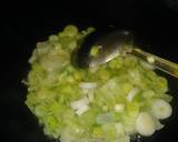Aloo hari pyaz ki bhujya recipe step 3 photo