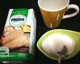 Foto del paso 1 de la receta Pan rústico casero con harina de espelta integral