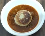 A picture of step 6 of Ragda Patties.