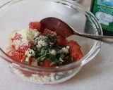 A picture of step 4 of Tomato Bruschetta.