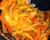 A picture of step 4 of Spicy Eggsauce.