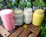 A picture of step 4 of Flavour Infused Iced Latte In Four Different Types.