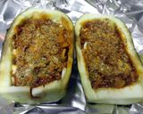 A picture of step 4 of LuBella's Stuffed Eggplant Parmigiana.