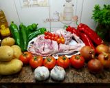 Foto del paso 1 de la receta: Piernas de cordero asadas al horno con patatas panaderas