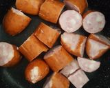 Foto del paso 1 de la receta: Salchipapa y limonada