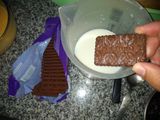 Postre Vainilla-Chocolate