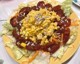 Foto del paso 3 de la receta: Ensalada de tomates secos, choclo zanahoria y semillas de giraso