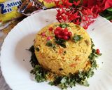 A picture of step 7 of Maggi pulao.