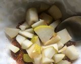 A picture of step 2 of Nashpati pickle.