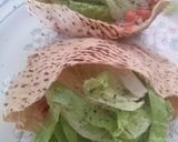 A picture of step 2 of Dean's Healthy Buffalo Turkey Pita Pocket.