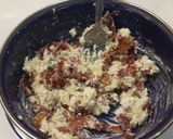 A picture of step 6 of Bacon and Cheese stuffed Meatloaf.