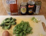 A picture of step 1 of Fast, family-friendly healthy Chinese rice (vegetarian and gluten free).