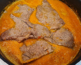 Foto del paso 5 de la receta: Filetes de ternera en salsa de zanahoria y cebolla