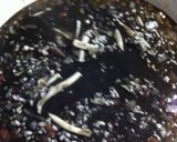 A picture of step 7 of Easy Homemade Squid Ink Risotto.