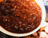 A picture of step 4 of Crockpot Sweet and Sour Keilbasa.