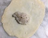 A picture of step 5 of Coconut Gujia.