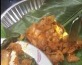 A picture of step 7 of Paneer Pollichathu.