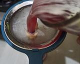 Foto langkah ke 3 dari resep Jus Bayam Merah Jeruk Medan.